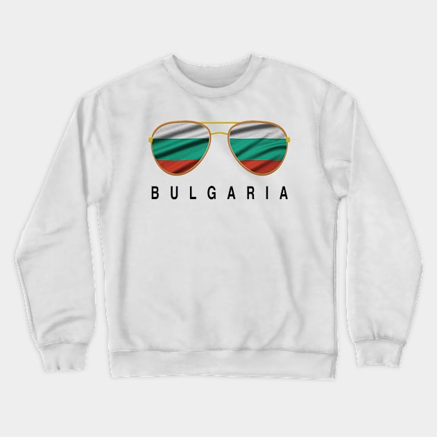 Bulgaria Sunglasses, Bulgaria Flag, Bulgaria gift , Bulgarian Crewneck Sweatshirt by JayD World